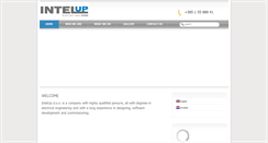 Desktop Screenshot of intelup.hr