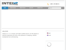 Tablet Screenshot of intelup.hr